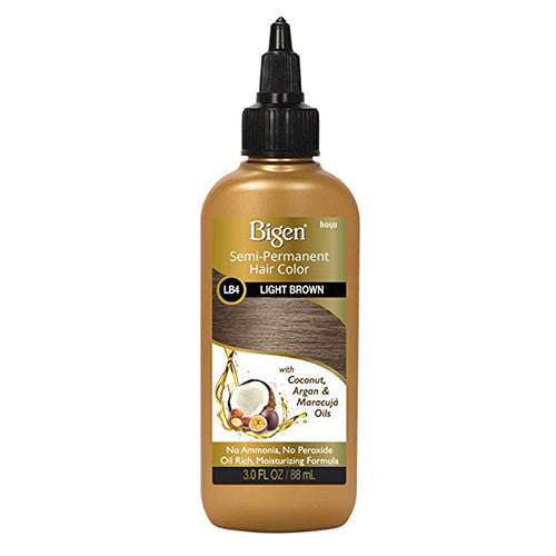 Bigen Semi Permanent Hair Color, Lb4 Light Brown, 3 Oz